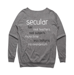 Secular sweatshirt (women's)